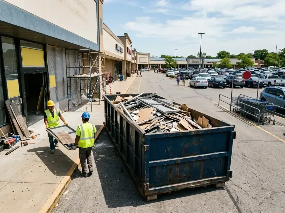retail-store-renovation-debris-003 — frequently asked questions, Roll-off Dumpster Rentals in Dayton, OH